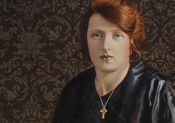 Norah in Black, 2014.  Oil on Canvas.  30ins x 40ins.