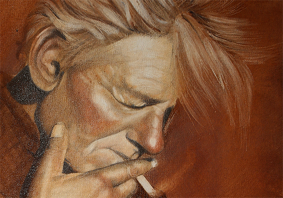 Amsterdam. Oil on Board. 20ins x 16ins.